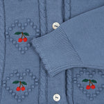 Konges Sløjd A/S KNITTED CARDIGANS country blue