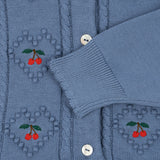 Konges Sløjd A/S KNITTED CARDIGANS country blue