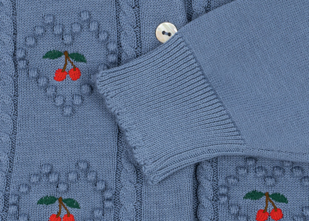 Konges Sløjd A/S KNITTED CARDIGANS country blue