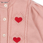 Konges Sløjd A/S KNITTED CARDIGANS silver pink