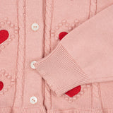 Konges Sløjd A/S KNITTED CARDIGANS silver pink