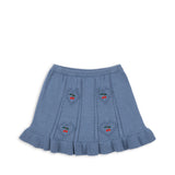 Konges Sløjd A/S KNITTED SKIRTS country blue