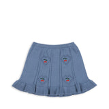 Konges Sløjd A/S KNITTED SKIRTS country blue