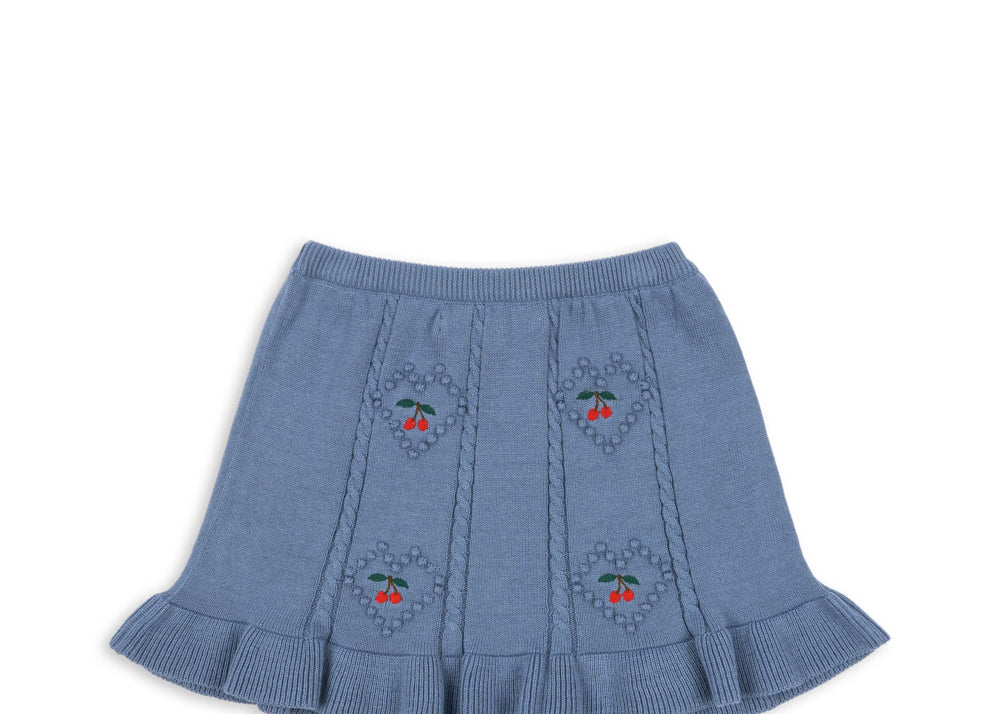 Konges Sløjd A/S KNITTED SKIRTS country blue