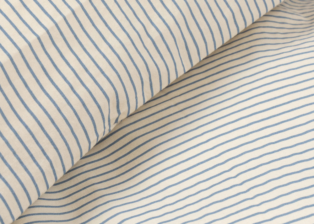 Konges Sløjd A/S JUNIOR BEDDING stripe bluie