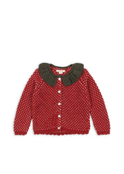 Konges Sløjd A/S KNITTED CARDIGANS barbados cherry