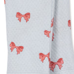 Konges Sløjd A/S JERSEY PANTS rosia blue bow