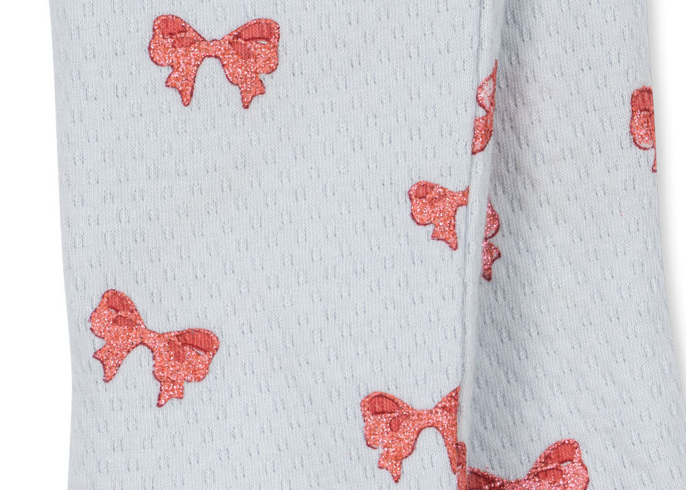 Konges Sløjd A/S JERSEY PANTS rosia blue bow