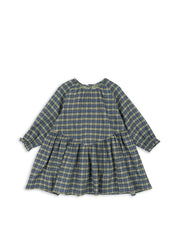 Konges Sløjd A/S WOVEN DRESSES laurel blue check