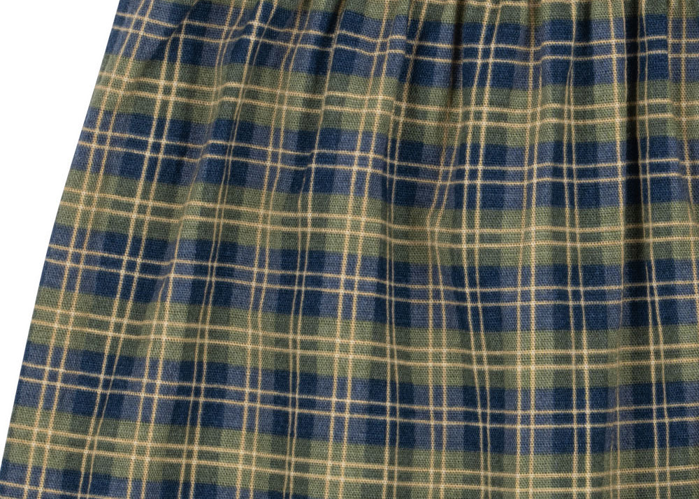 Konges Sløjd A/S WOVEN PANTS laurel blue check