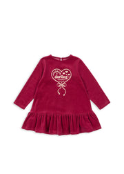 Konges Sløjd A/S JERSEY DRESSES sangria