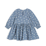 Konges Sløjd A/S WOVEN DRESSES boucle blue
