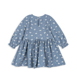 Konges Sløjd A/S WOVEN DRESSES boucle blue