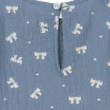 Konges Sløjd A/S WOVEN DRESSES boucle blue