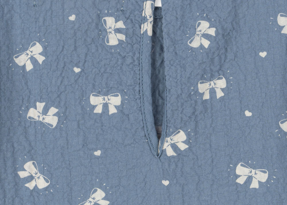 Konges Sløjd A/S WOVEN DRESSES boucle blue