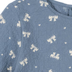 Konges Sløjd A/S WOVEN DRESSES boucle blue