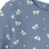 Konges Sløjd A/S WOVEN DRESSES boucle blue