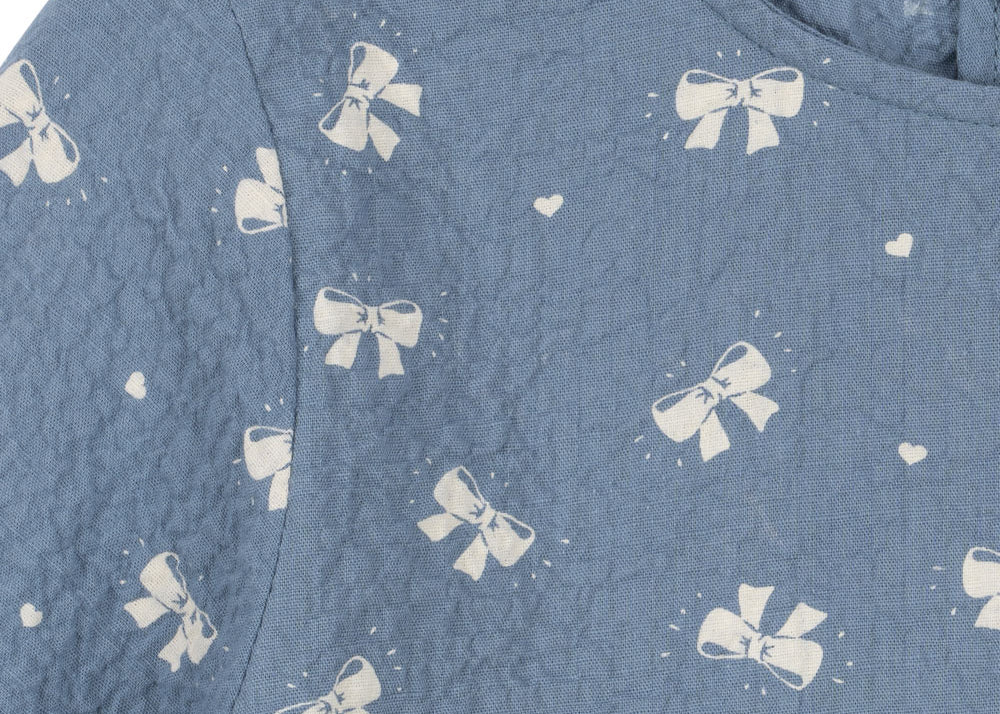 Konges Sløjd A/S WOVEN DRESSES boucle blue