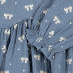 Konges Sløjd A/S WOVEN DRESSES boucle blue