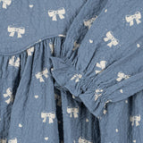 Konges Sløjd A/S WOVEN DRESSES boucle blue