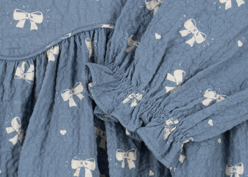 Konges Sløjd A/S WOVEN DRESSES boucle blue