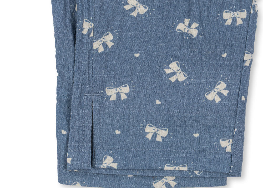 Konges Sløjd A/S WOVEN PANTS boucle blue