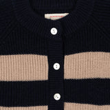Konges Sløjd A/S KNITTED CARDIGANS blue stripe