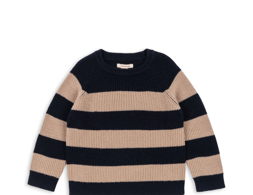 Konges Sløjd A/S KNITTED BLOUSES & VESTS blue stripe