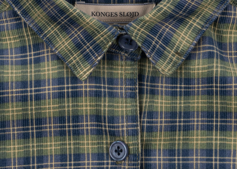 Konges Sløjd A/S WOVEN SHIRTS laurel blue check