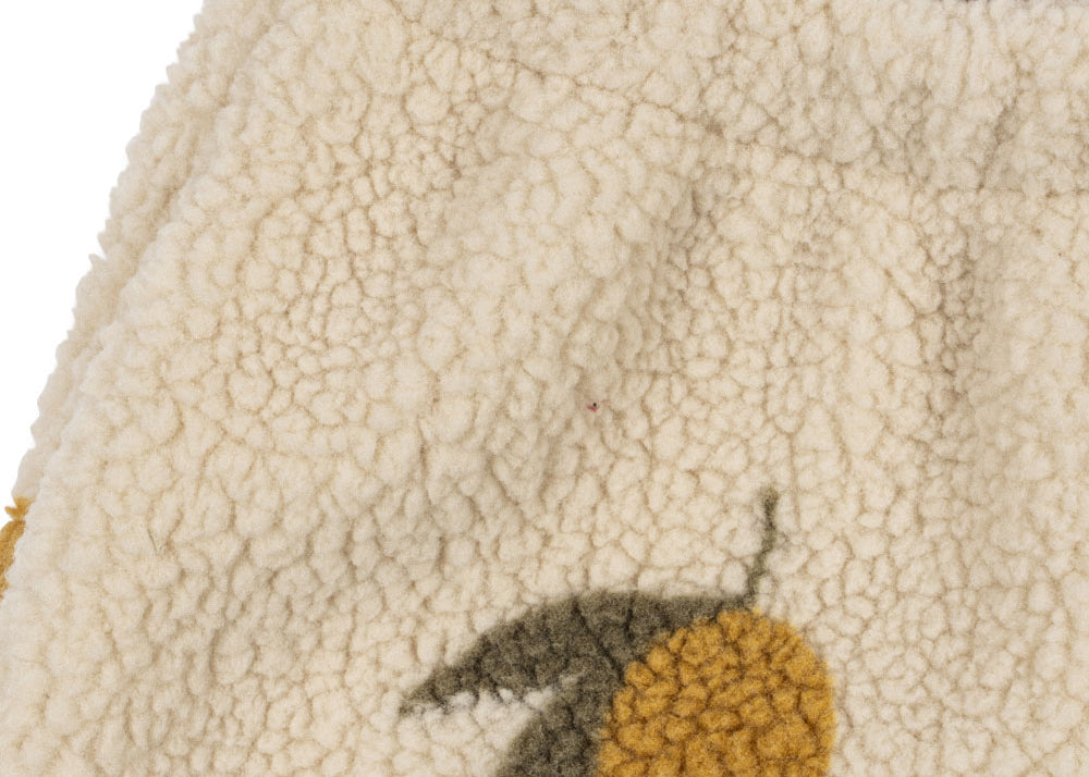 Konges Sløjd A/S TEDDY & FLEECE mon grand citron