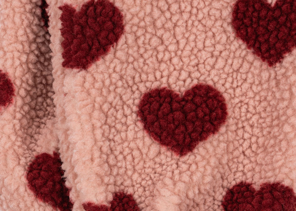 Konges Sløjd A/S TEDDY & FLEECE coeur mellow