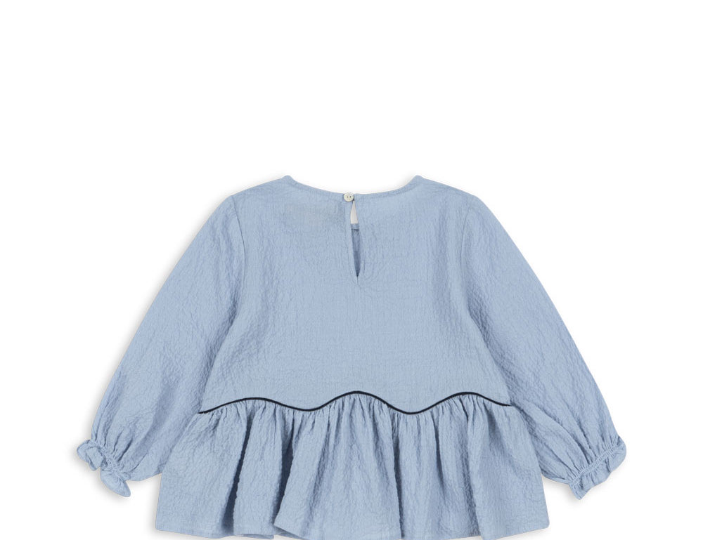 Konges Sløjd A/S WOVEN SHIRTS blue fog
