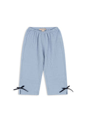 Konges Sløjd A/S WOVEN PANTS blue fog