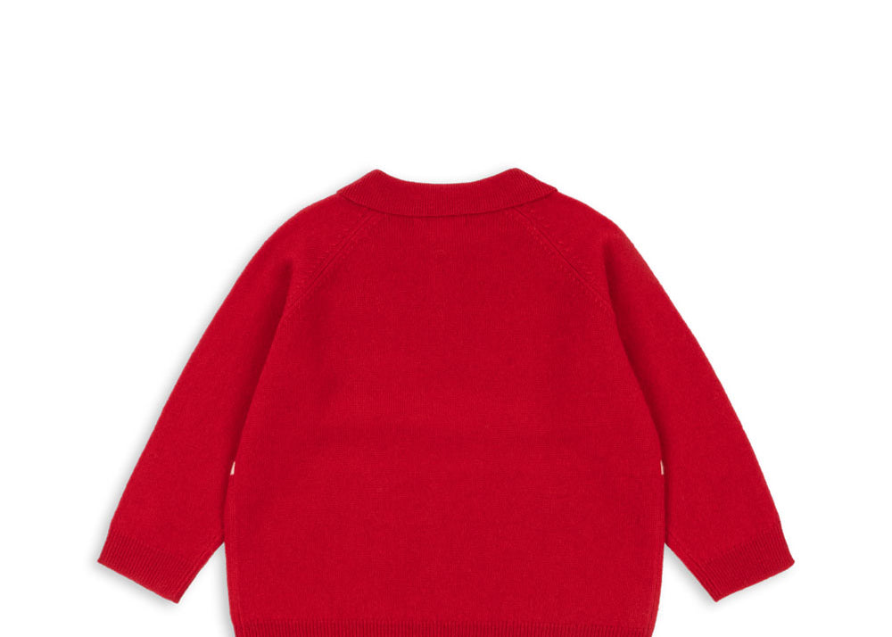Konges Sløjd A/S KNITTED BLOUSES & VESTS red