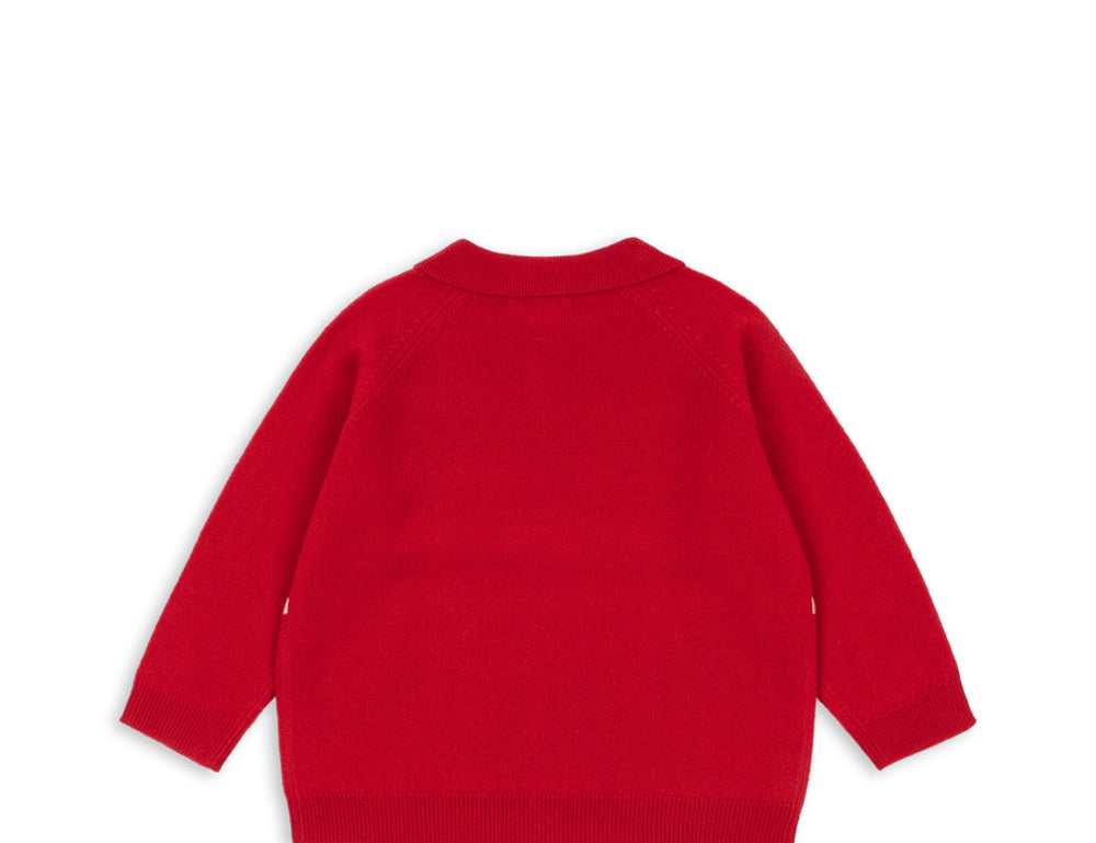 Konges Sløjd A/S KNITTED BLOUSES & VESTS red
