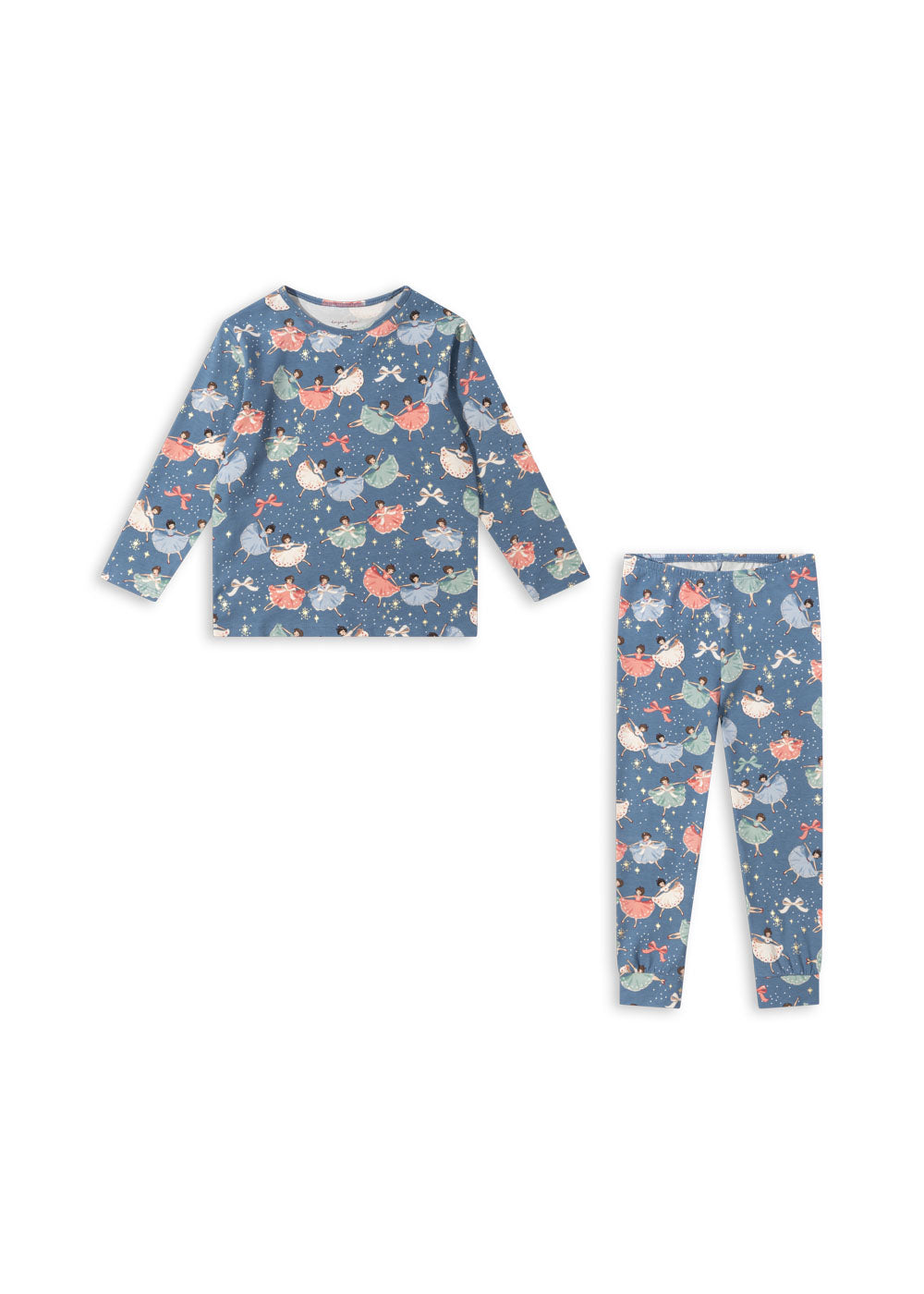 CHRISTMAS PYJAMAS SET - snow bow ballerina – kongessloejd.com