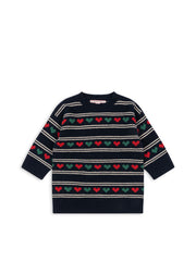 Konges Sløjd A/S KNITTED DRESSES heart