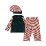 Konges Sløjd A/S COSTUMES greener pastures/red dahlia stripe