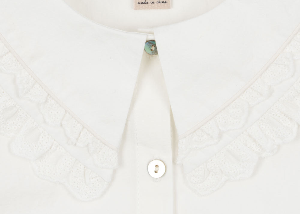 Konges Sløjd A/S WOVEN SHIRTS optic white