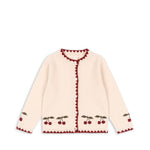 Konges Sløjd A/S KNITTED CARDIGANS off white