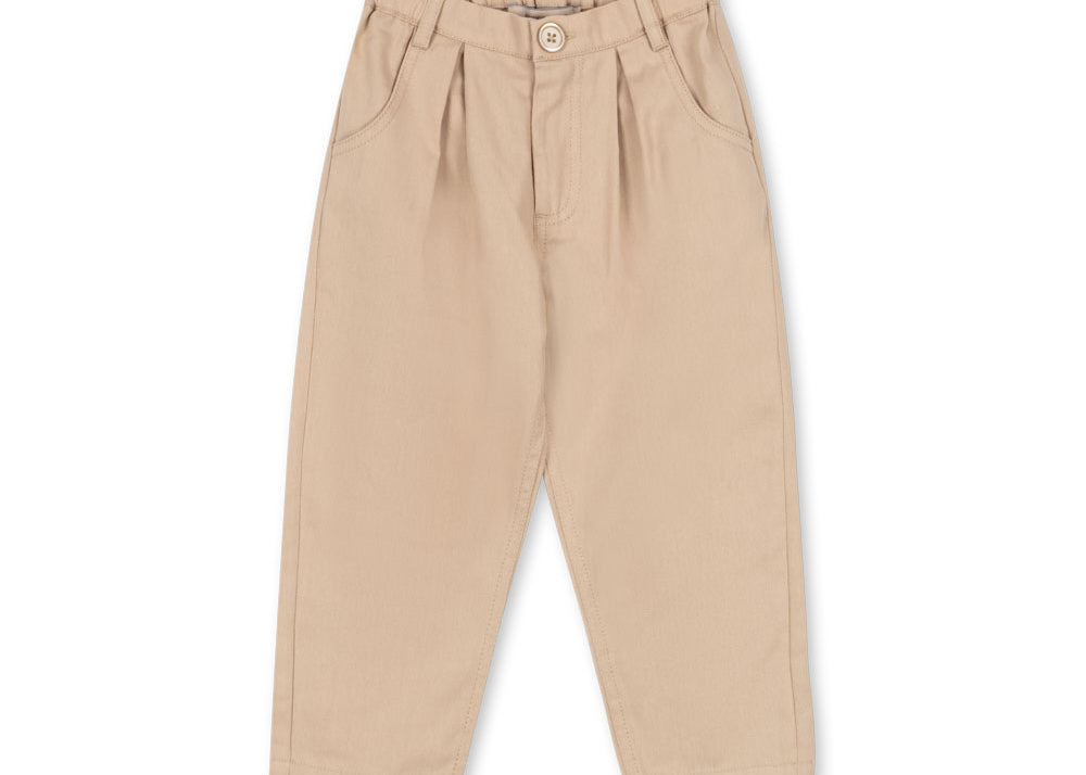 Konges Sløjd A/S WOVEN PANTS oxford tan