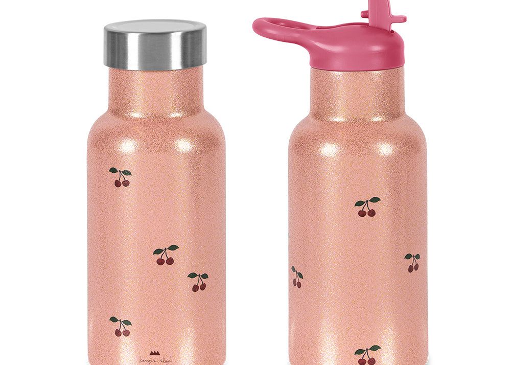 Konges Sløjd A/S DRINKING BOTTLES cherry glitter