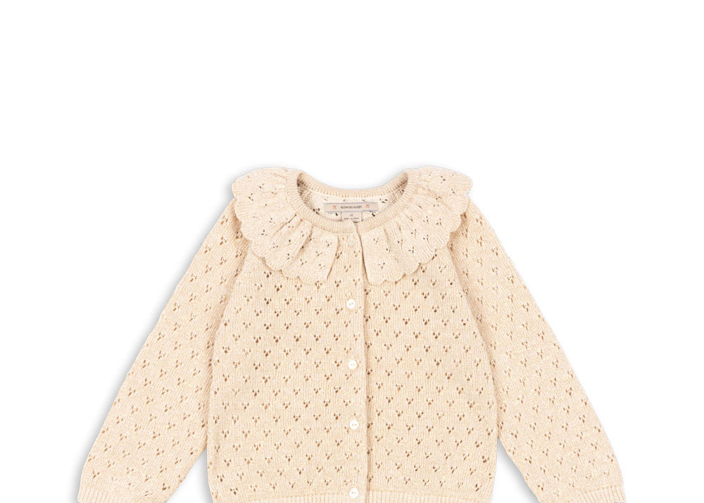 Konges Sløjd A/S KNITTED CARDIGANS buttercream