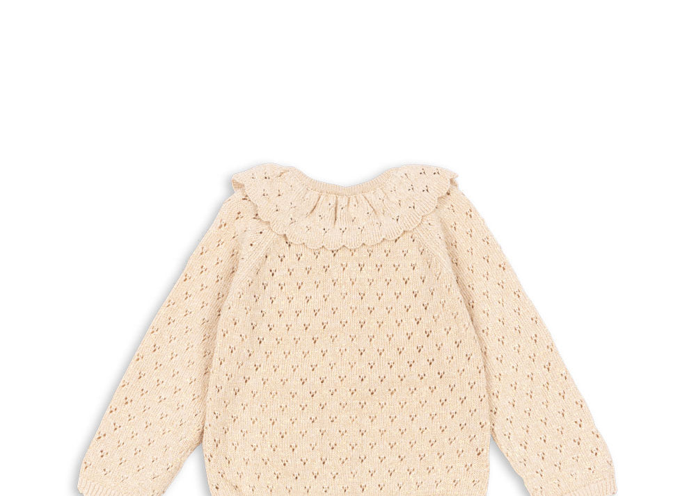 Konges Sløjd A/S KNITTED CARDIGANS buttercream