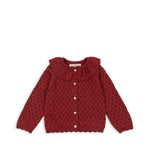 Konges Sløjd A/S KNITTED CARDIGANS red dahlia