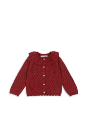 Konges Sløjd A/S KNITTED CARDIGANS red dahlia