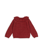 Konges Sløjd A/S KNITTED CARDIGANS red dahlia