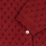 Konges Sløjd A/S KNITTED CARDIGANS red dahlia