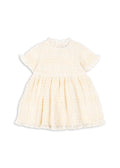 Konges Sløjd A/S WOVEN DRESSES white smoke