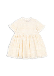 Konges Sløjd A/S WOVEN DRESSES white smoke